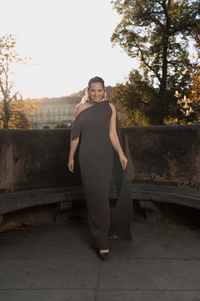 Bára Kodetová v kolekci Martiny Pipkové Loudové / foto: se svolením M. Pipkové Loudové
